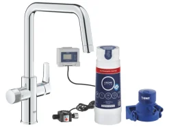 Grohe Einhebelmischer|Zubehör Für Küchenarmatur<Küchenarmatur-Kit Blue Pure Start mit Ultrasafe Filter Silber