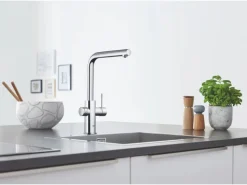 Grohe Einhebelmischer<L-Auslauf Starter Kit Blue Home