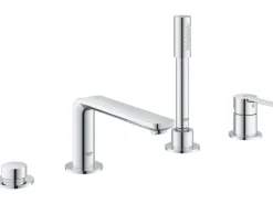 Grohe 4-Loch-Einhand-Wannenkombination Lineare Chrom< Einhebelmischer