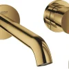 Discount Grohe 2-Loch-Waschtischbatterie Essence Cool Sunrise