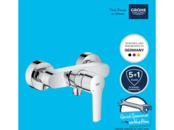Best Grohe QuickFix Brausearmatur Start für die Wandmontage