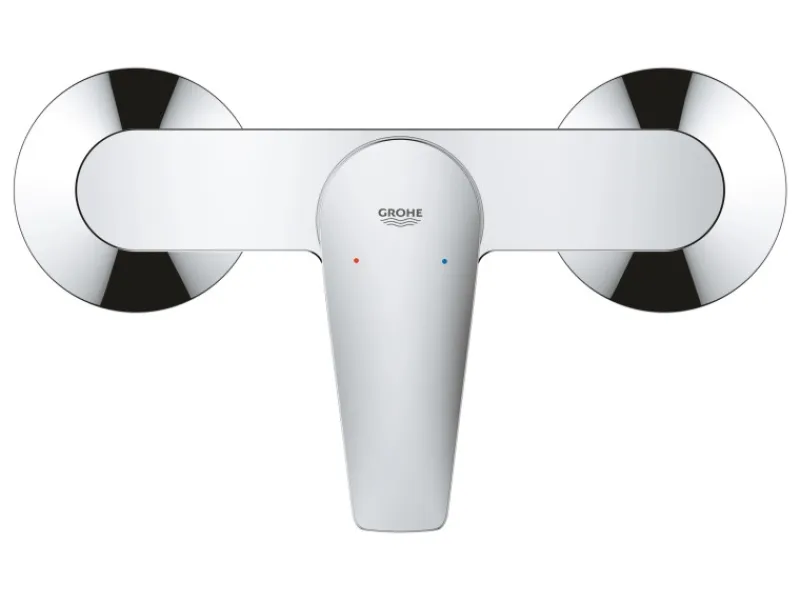 Grohe Einhebelmischer<QuickFix Duscharmatur Start Edge für die Wandmontage
