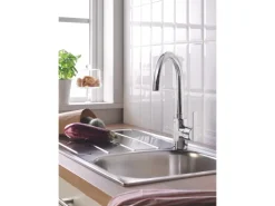 Clearance Grohe QuickFix Einhand-Spültischbatterie Feel Chrom