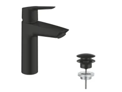 Grohe QuickFix Einhand-Waschtischbatterie Start M-Size Schwarz< Einhebelmischer