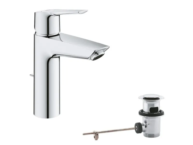 New Grohe QuickFix Waschtischarmatur Start M-Size mit Energie-Spar-Funktion 1 1/4"