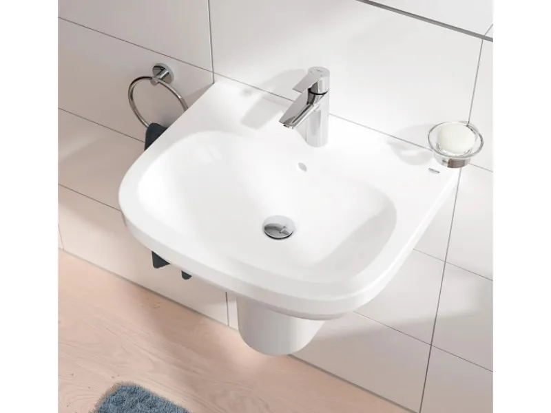 Grohe QuickFix Waschtischarmatur Start M-Size Push-open Ablaufgarnitur 1 1/4"< Einhebelmischer