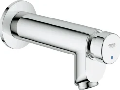 Grohe Wandauslaufventil<Selbstschluss-Wandauslaufventil Euroeco CT Chrom