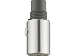 New Grohe Spülbrause Supersteel mit Antikalk- System 2 Strahlarten