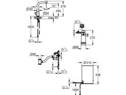 Outlet Grohe Standventil und Boiler Red Mono Größe-M Chrom