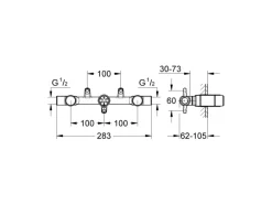 Discount Grohe Zweihand Unterputz-Universal-Einbaukörper