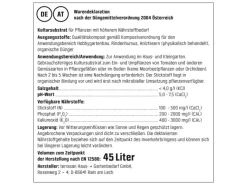 GROW by OBI Töpfe<BIO Tomaten- und Gemüseerde torffrei, 45l