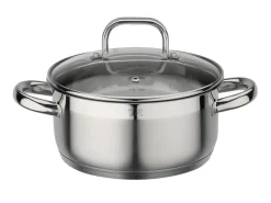 GSW Pfannen<Bratentopf FOGO mit Glasdeckel 20Cm