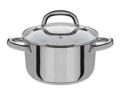 GSW Pfannen<Fleischtopf Montreal mit Glasdeckel 16Cm
