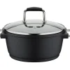GSW Kochtopf SCALA mit Glasdeckel 28Cm< Pfannen