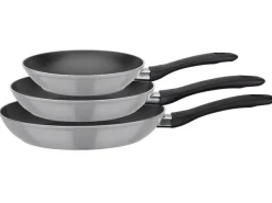 GSW Pfannen<Pfannen Premium Set Nova 3 Teillig Schwarz