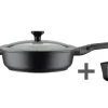 GSW Pfannen<Schmorpfanne EASY CLICK 28Cm 5 Teillig
