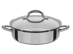 GSW Servierpfanne Montreal mit Glasdeckel 24Cm< Pfannen