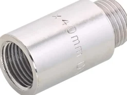 Zubehör Für Küchenarmatur|Ersatzteile Küchenarmatur<Hahnverlängerung 18,6 mm (Rp 1/2) x 21 mm (R 1/2) Messing Verchromt 40 mm
