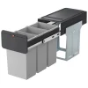 Hailo Einbau-Mülleimer EB-X Trio 30 l< Einbauküchen