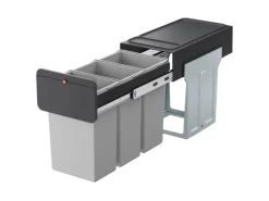 Hailo Einbau-Mülleimer EB-X Trio 30 l< Einbauküchen