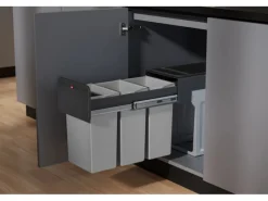 Hailo Einbau-Mülleimer EB-X Trio 30 l< Einbauküchen