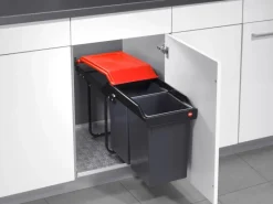 New Hailo Einbau-Mülleimer Multi Box 2 x 14 l