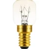 Herde<Halogen-Backofenlampe E14 Kapsel 15 W 50 lm Ø 2,2 cm x 5 cm