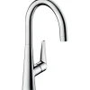 Hansgrohe Einhebel-Küchenarmatur Talis S 260 für offene Warmwasserbereiter Chrom< Einhebelmischer