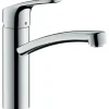 Outlet Hansgrohe Einhebel-Küchenarmatur Focus für offene Warmwasserbereiter Chrom