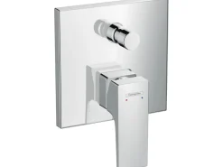 Hansgrohe Einhebelmischer<Einhebel-Wannenarmatur Metropol Unterputz mit Hebelgriff Chrom