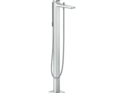 Hansgrohe Einhebelmischer<Einhebel-Wannenarmatur Metropol bodenstehend mit Hebelgriff Chrom