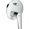 Hansgrohe Einhebelmischer<Einhebel-Wannenarmatur Logis E Unterputz Chrom