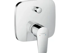 Hansgrohe Einhebelmischer<Einhebel-Wannenarmatur Talis E Unterputz m Sicherungskombination Chrom