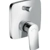 Hansgrohe Einhebelmischer<Einhebel-Wannenmischer Metris Unterputz m. Sicherungskombination Chrom