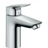 Hansgrohe Einhebelmischer<Einhebel-Waschbeckenarmatur Logis 100 mm mit Zugstangen-Ablaufg. Chrom