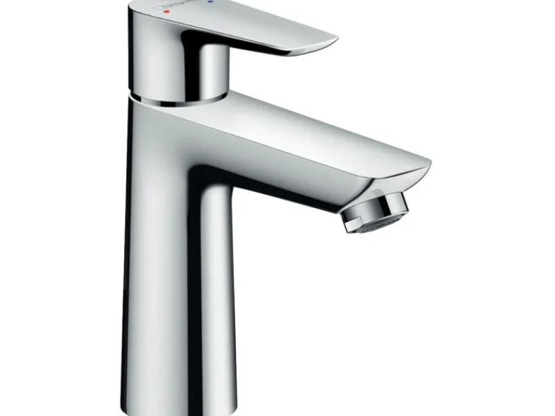 Hansgrohe Einhebel-Waschbeckenarmatur Talis E 110mm mit Zugstangen-Ablaufgarnit.< Einhebelmischer