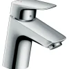 New Hansgrohe Einhebel-Waschbeckenarmatur Logis 70 mm mit Zugstangen-Ablaufg. Chrom