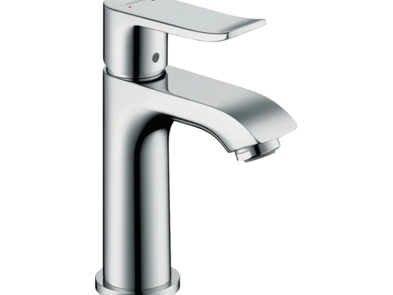 Clearance Hansgrohe Einhebel-Waschtischmischer Metris 100 m. Zugstangen-Ablaufgarnitur Chr