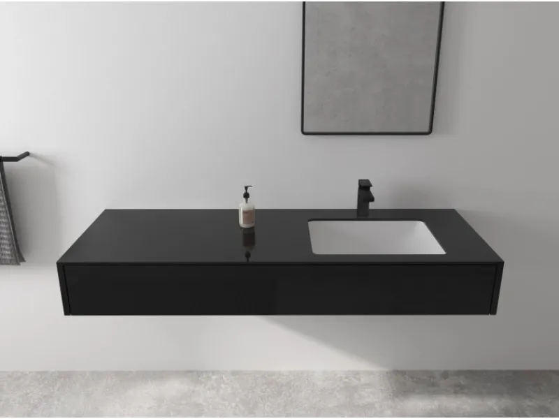 Best Hansgrohe Einhebel-Waschtischmischer Vernis Shape 100 Matt Black