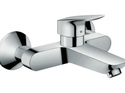 Hansgrohe Einhebel-Waschtischarmatur Logis Aufputz für Wandmontage Chrom< Einhebelmischer