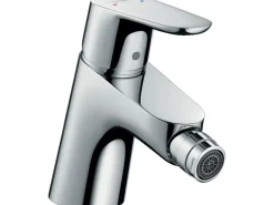Hansgrohe Focus Einhebel-Bidetmischer mit Zugstangen-Ablaufgarnitur Chrom< Einhebelmischer