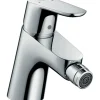 Sale Hansgrohe Focus Einhebel-Bidetmischer mit Push-Open Ablaufgarnitur Chrom
