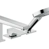 Hansgrohe Einhebelmischer<3-Loch Einhebel-Wannenrandarmatur Metropol m. Hebelgriff und Secuflex