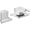 Hot Hansgrohe 2-Loch Einhebel-Wannenrandarmatur Metropol mit Bügelgriff Chrom