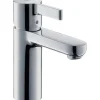 Hansgrohe Metris S Einhebel-Waschtischmischer 100 Zugstangen-Ablaufgarnitur Chr.< Einhebelmischer