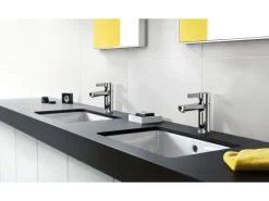 Hansgrohe Metris S Einhebel-Waschtischmischer 100 Zugstangen-Ablaufgarnitur Chr.< Einhebelmischer
