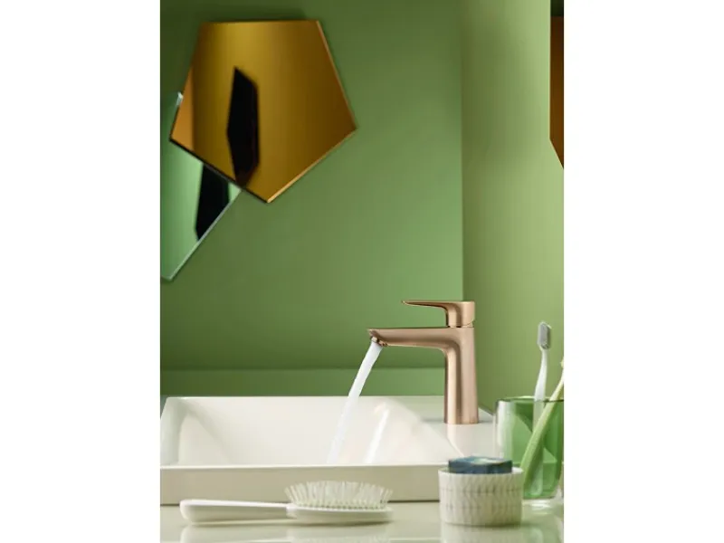 New Hansgrohe Talis E Einhebel-Waschtischmischer 110 mit Zugstangen-Ablaufgarnitur B