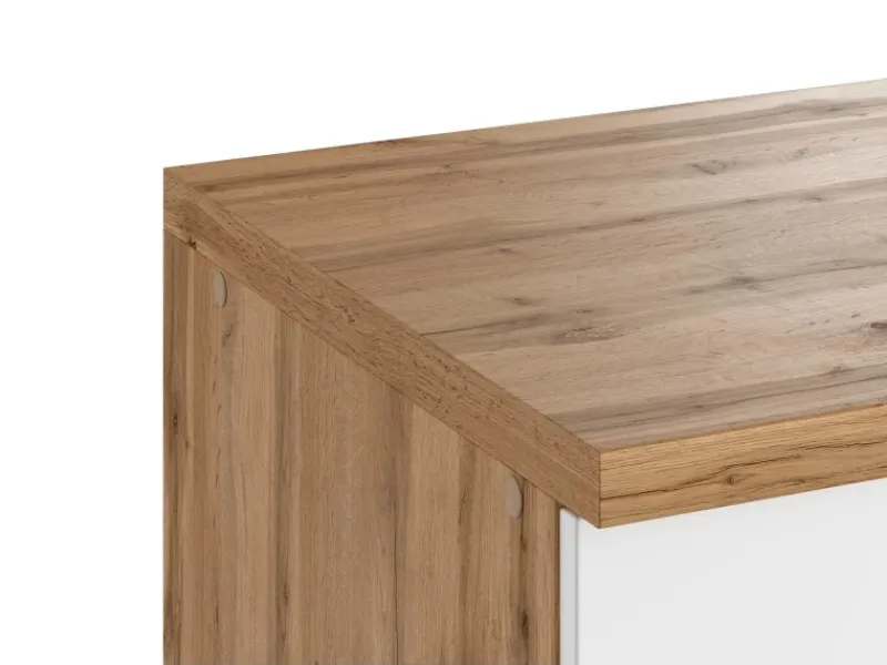 Held Möbel Kochfelder<Held Küchen Kochfeldschrank Kempten 60 cm Weiß/Wotan