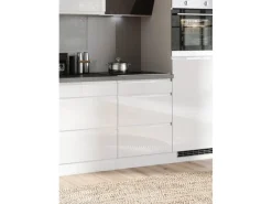 Online Held Möbel Held Küchen Kochfeldumschrank Gera 60 cm Weiß/Beton