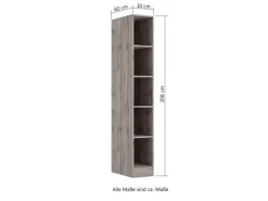 Online Held Möbel Held Küchen offenes Regal Kempten 30 cm Graphit